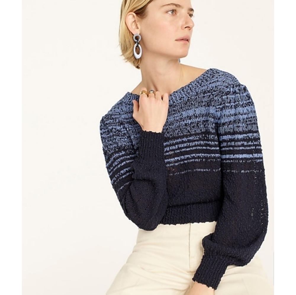 2. J.Crew Reversible space-dyed cardigan sweater